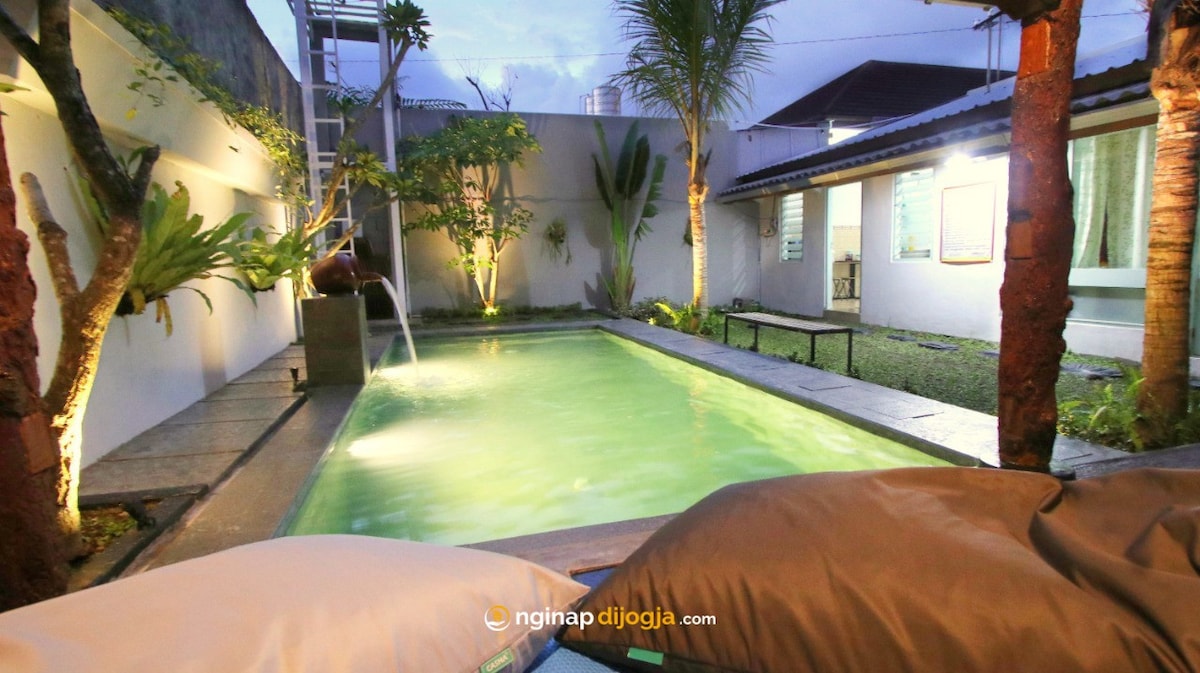 Rumah Dekat Kraton dengan Private Pool