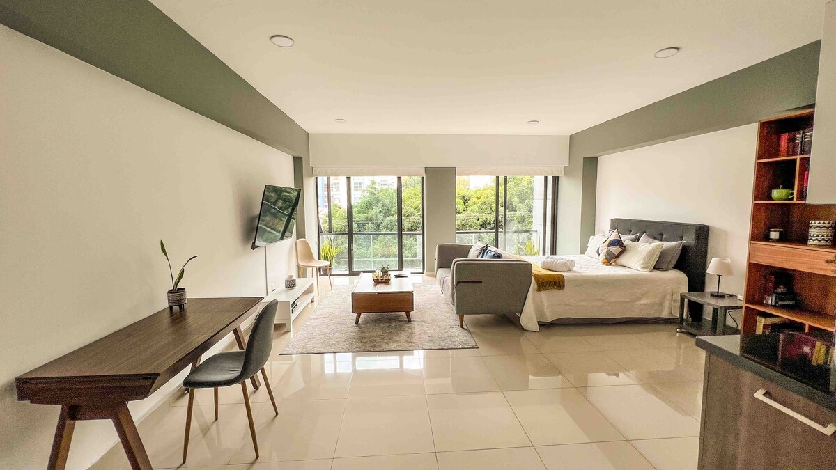 Hermoso loft súper ubicado en  Col. Nápoles Cdmx