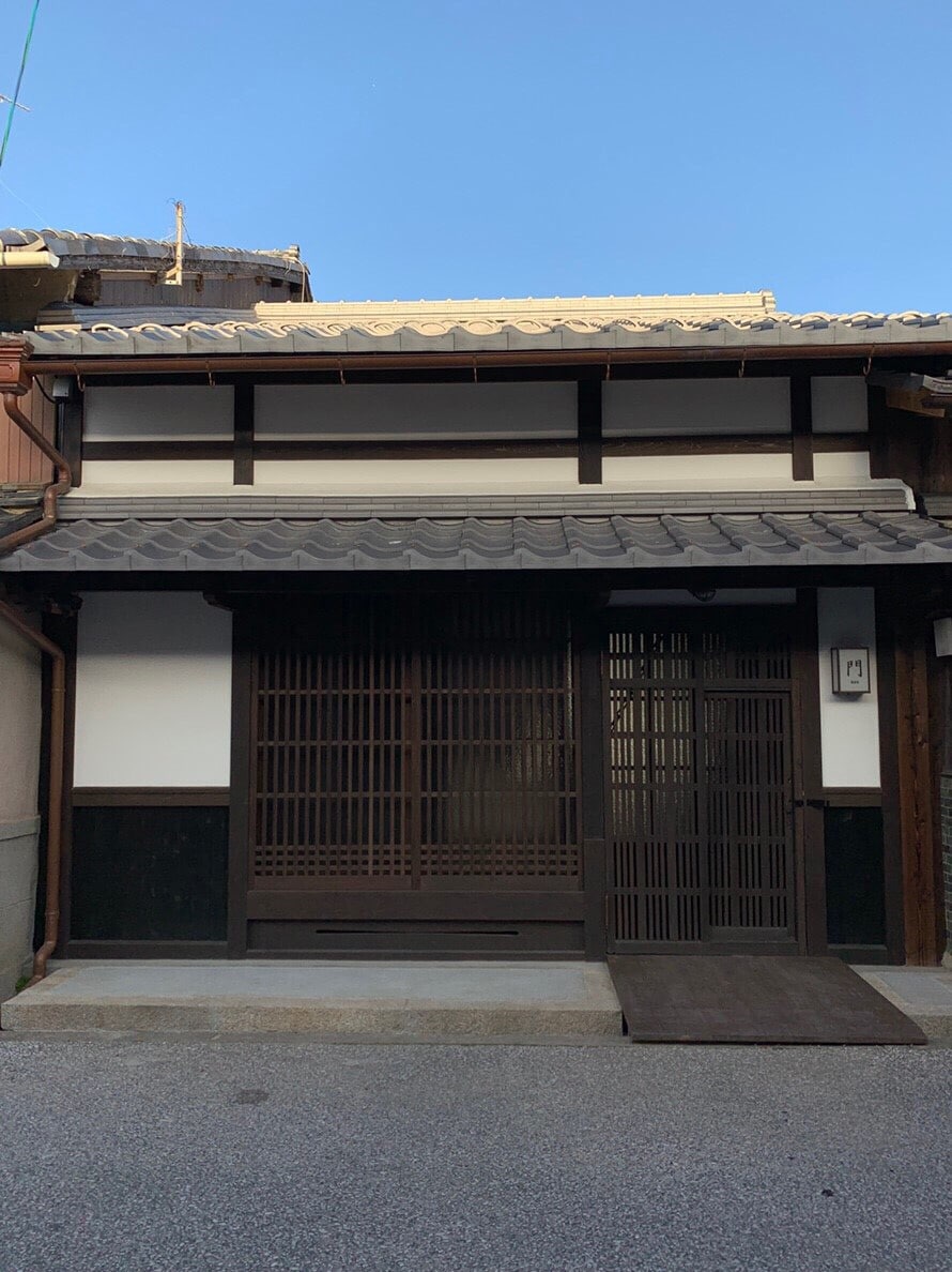 Omi町屋"门"  
传统建筑保护区