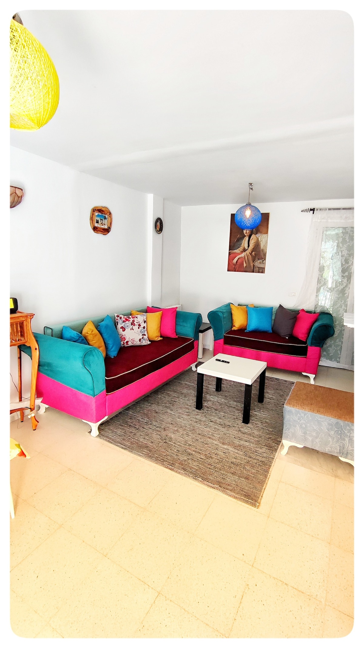 舒适的双层公寓，位于Sidi Bousaid