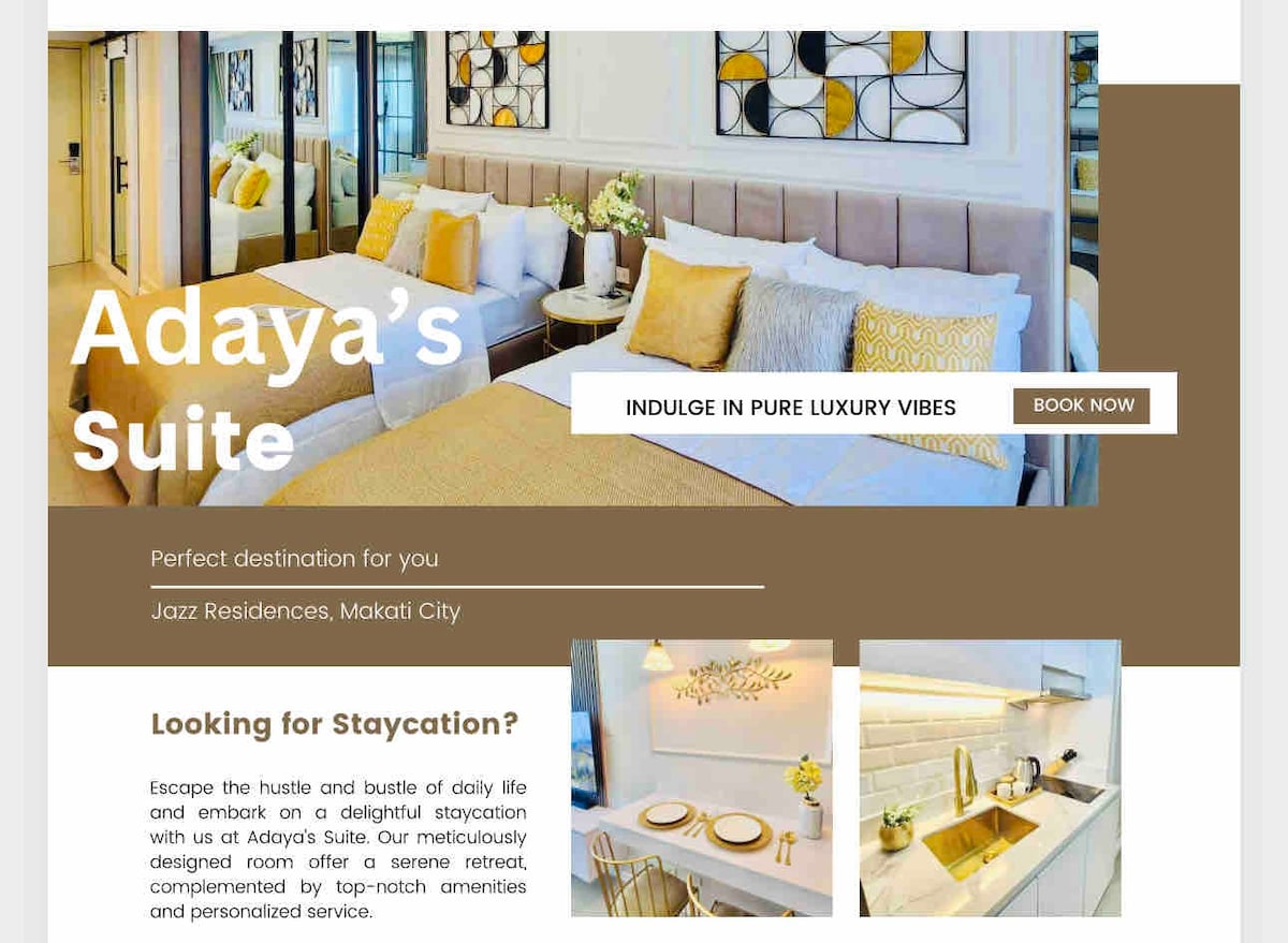 Adaya 's Suite (Jazz Mall, Makati City)