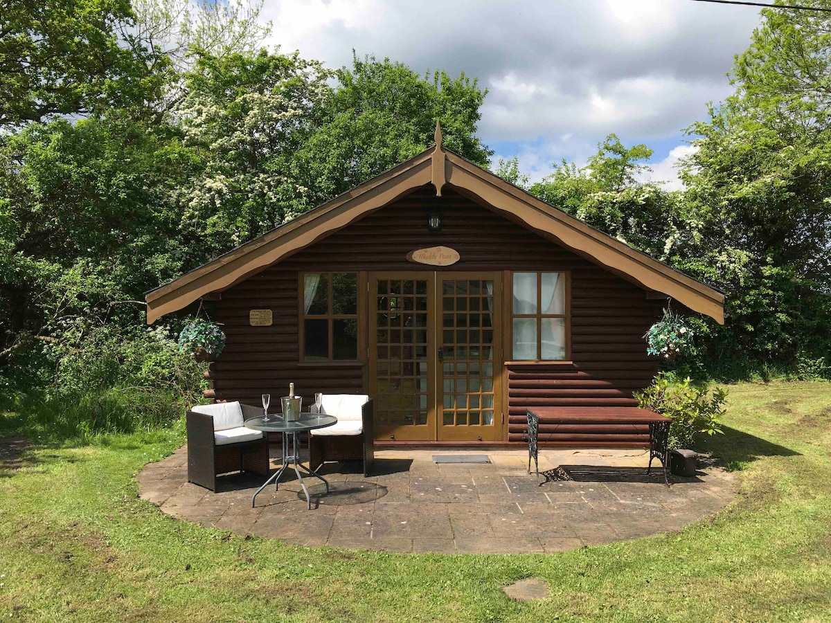 Countryside log cabin