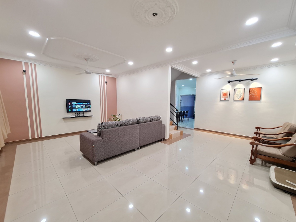 Air-home M9 Simpang ， 4BR ， 10人， Netflix