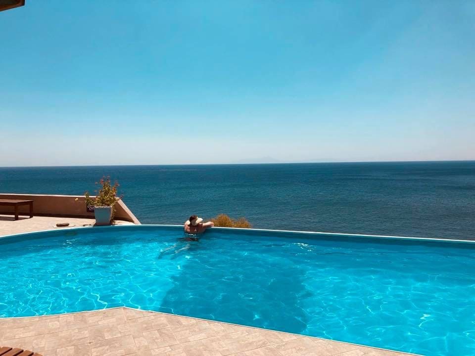 Aegean Blue Retreat set in a spectacular landscape