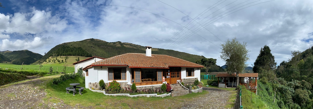 美丽的乡村小屋， Nono-Quito-Ecuador