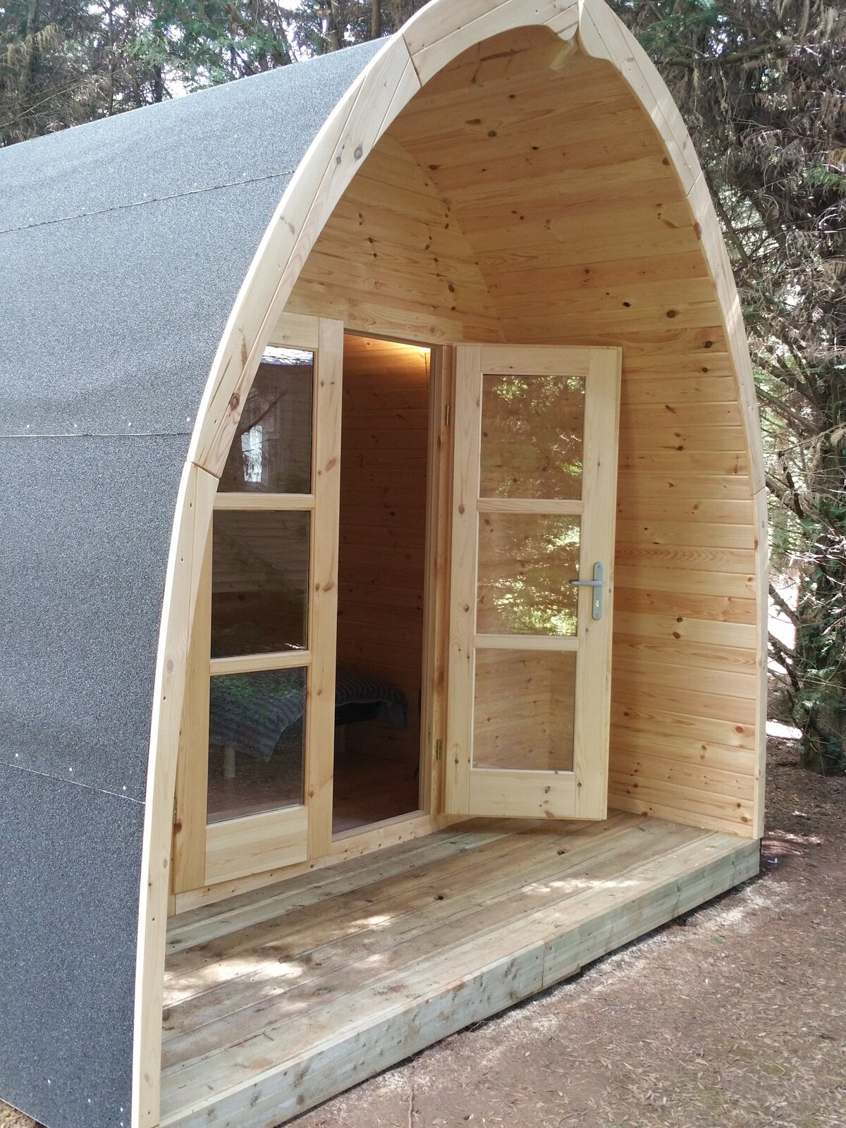 Chalet Atypique Igloo en Bois, au Coeur du LARZAC