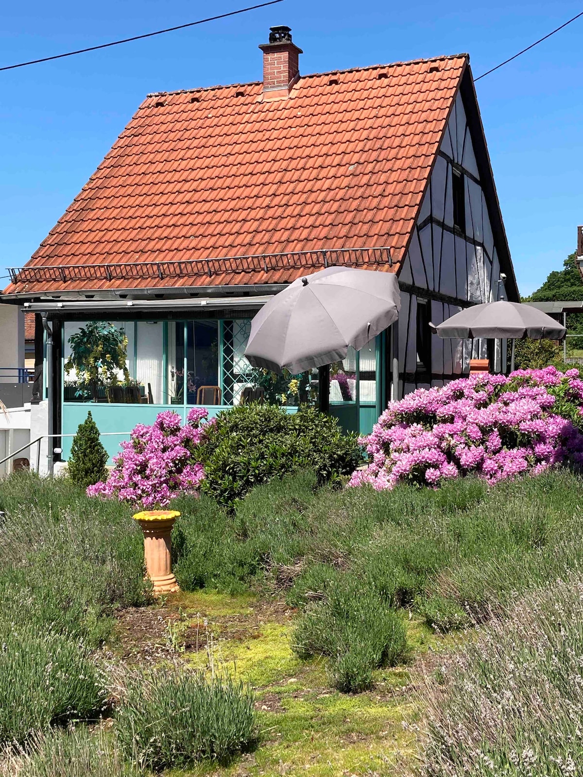 Ferienhaus mit Sauna im Taunus, ruhige Lage