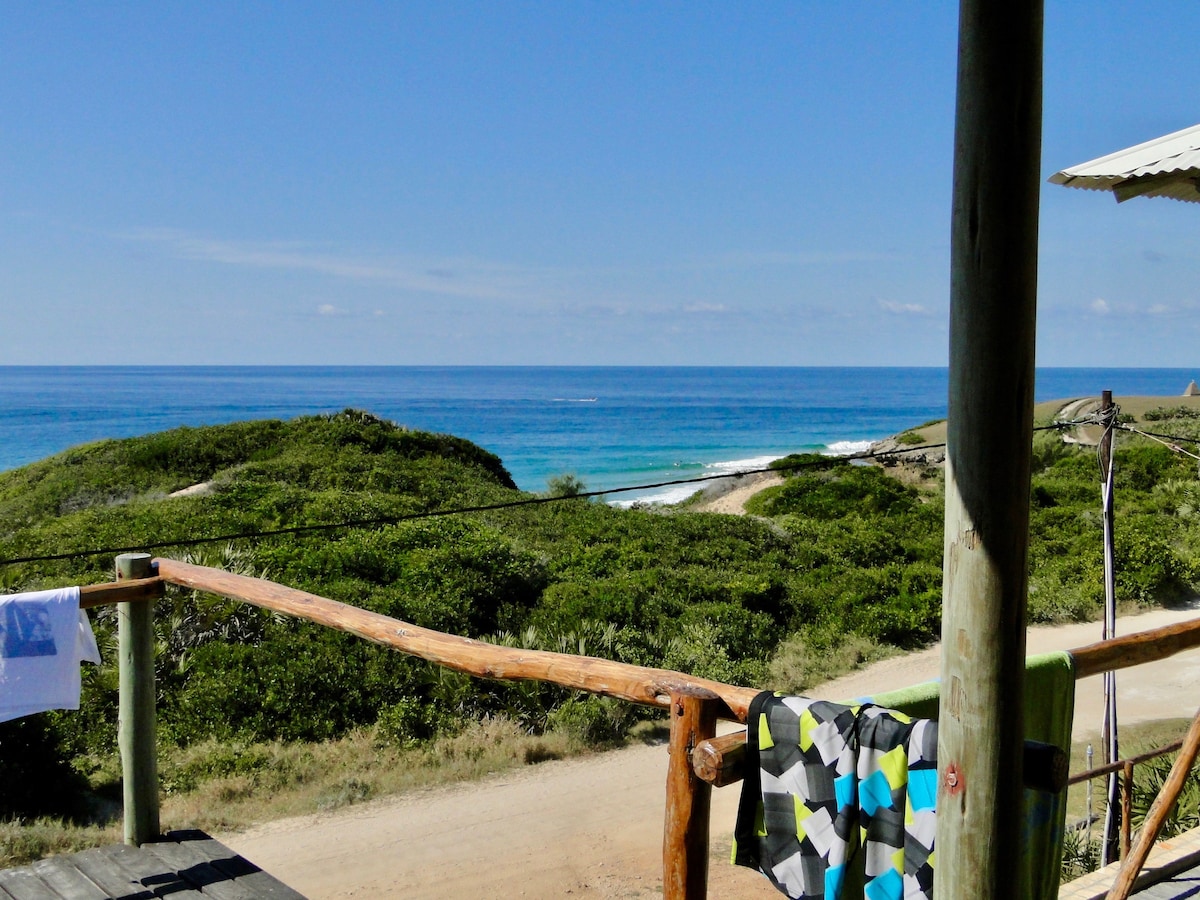 Tofo/Tofinho海滩和冲浪屋，美丽的海景