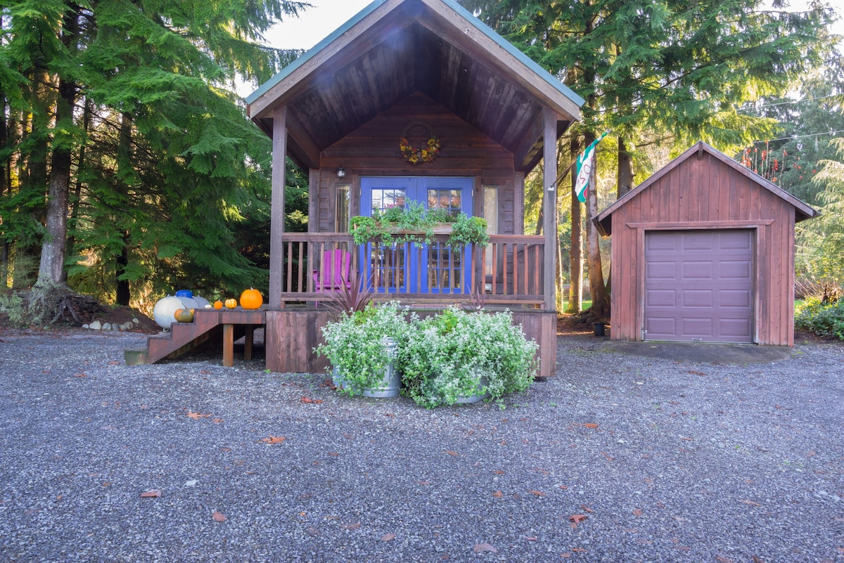 Burl Wood Tiny Home