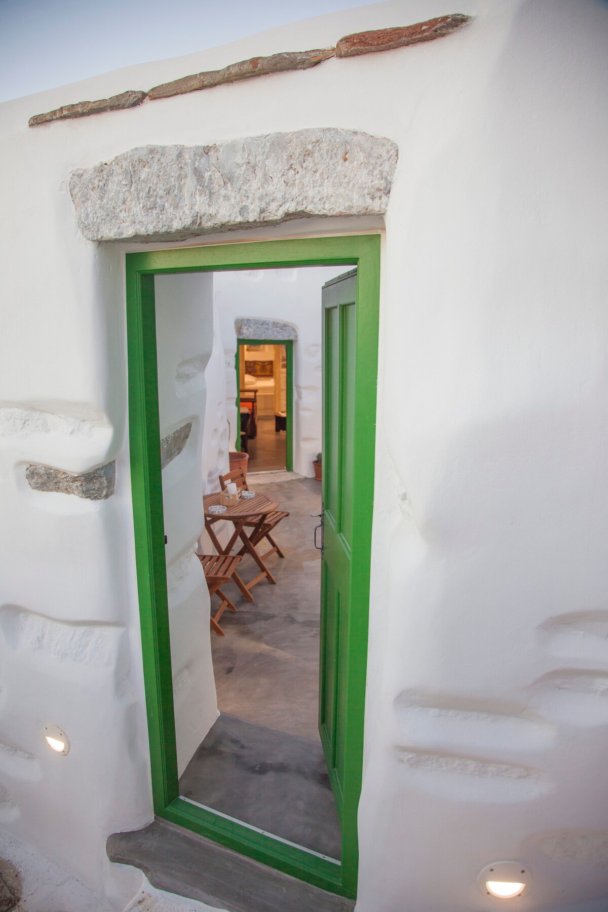 Doukenio传统石屋，位于Chora Amorgos