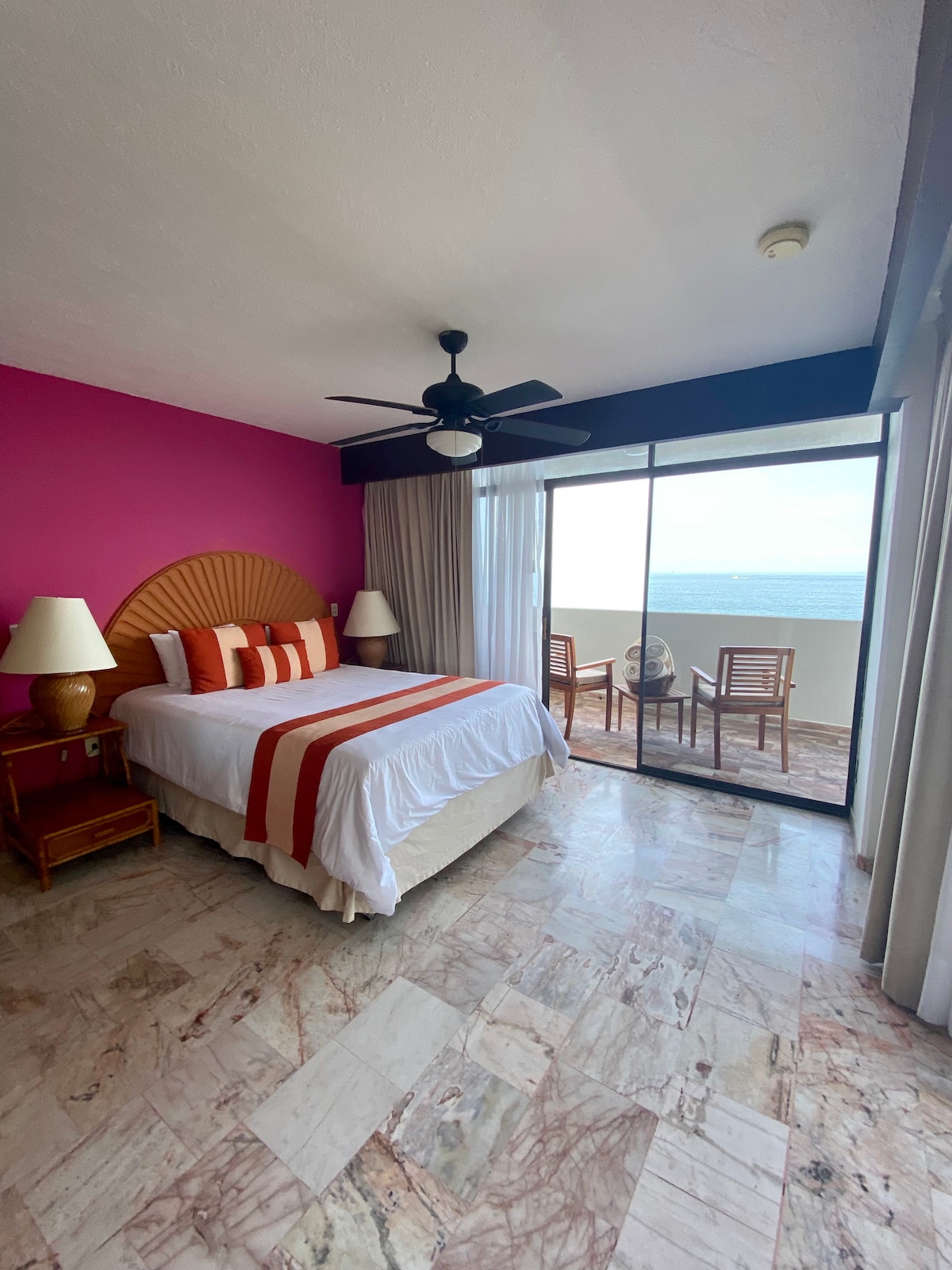 2 Bedroom Oceanfront Apartment on a Private Beach