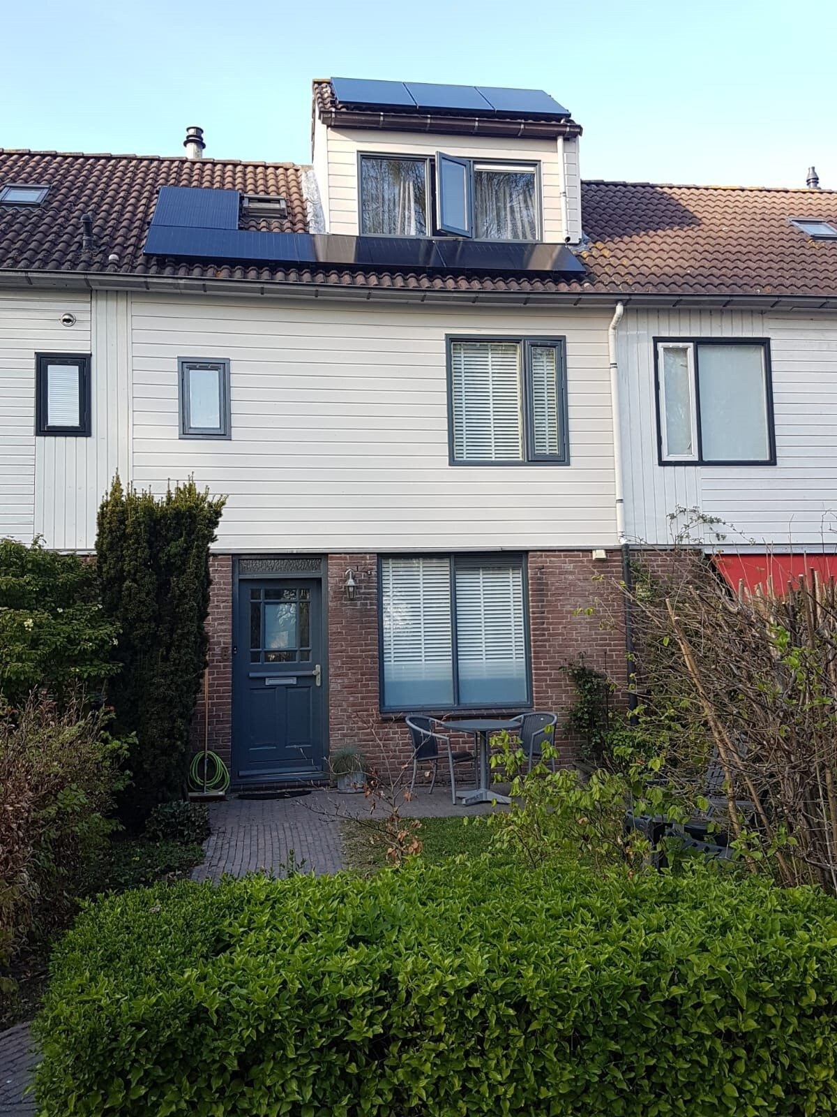 在海滩，阿姆斯特丹附近5人家庭住宅