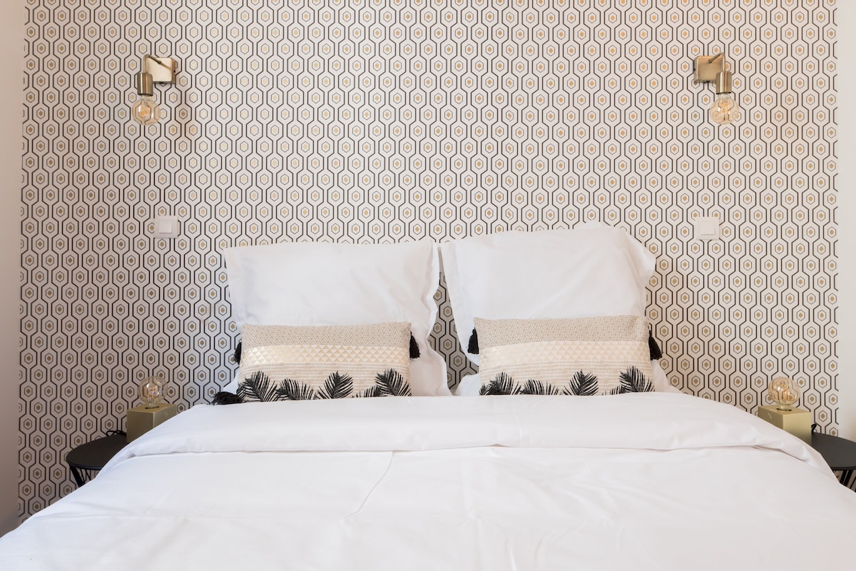 Villa Poncelet-Miss Dior 2卧室、空调和黄金地段