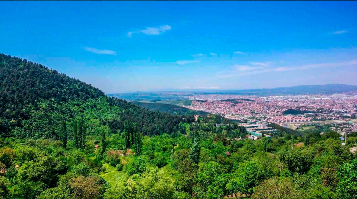 Manzaralı Daire -自然景观和城市景观公寓