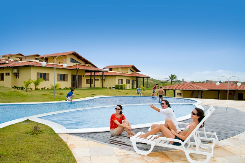 Zumbi beach, swimming pool, barbecue 3 bedrooms