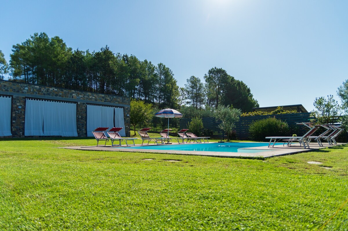 Boutique villa con piscina privata nel Cilento