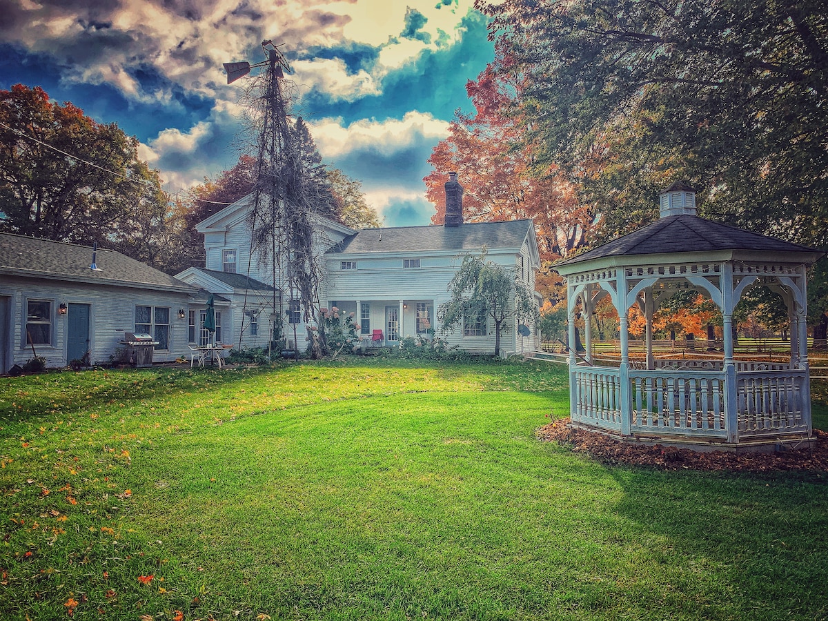 Spacious historic farmhouse