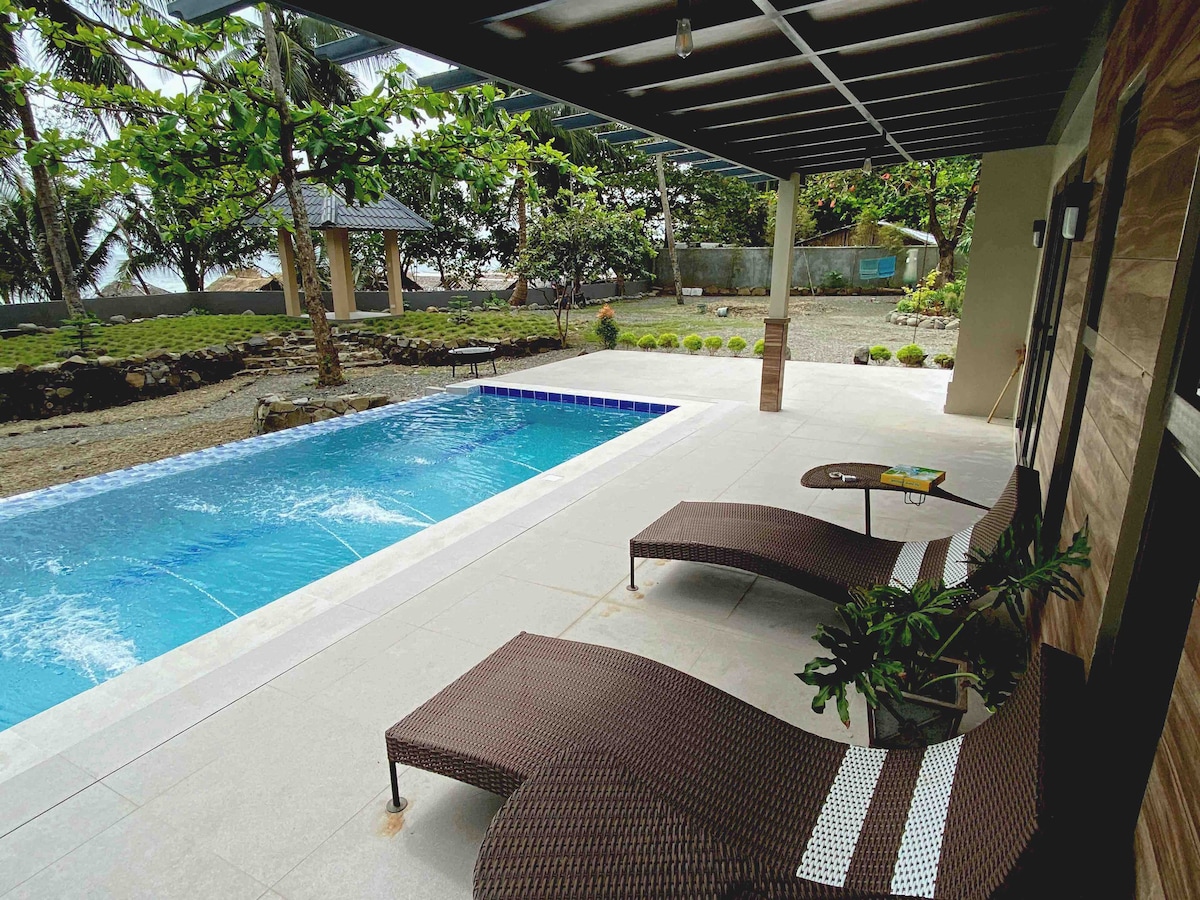 私人海滨别墅，带泳池， Real Quezon - RedBeach