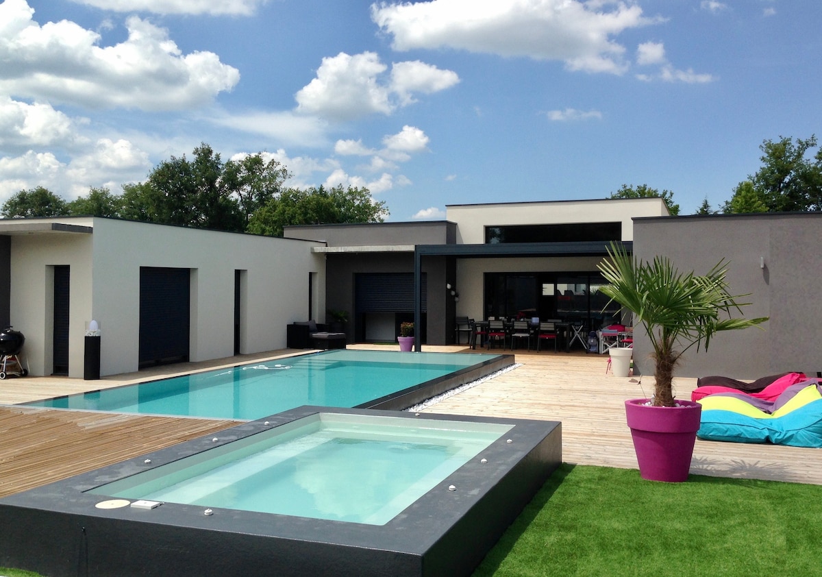 Villa d’architecte 250m2 piscine - Médoc Bordeaux