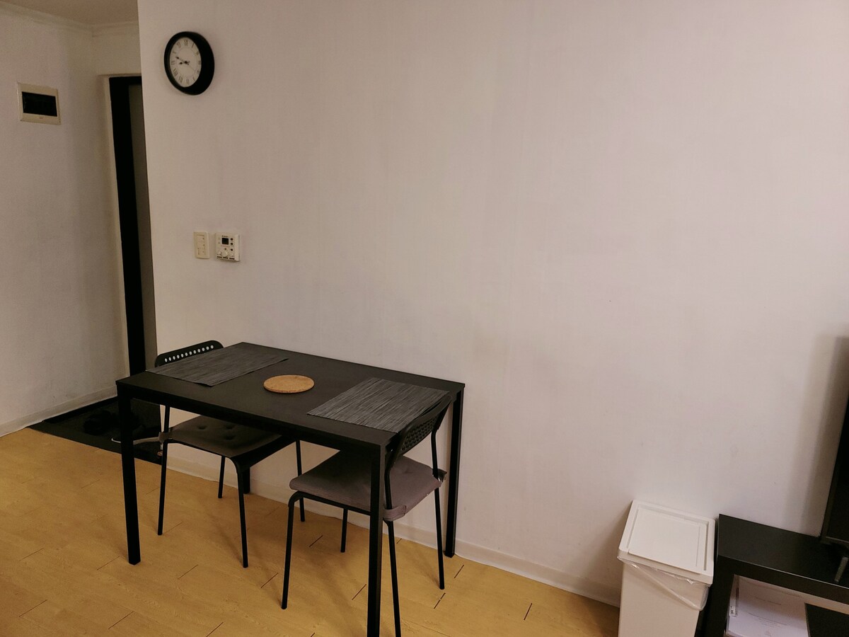 标准双人床和沙发私人单间公寓32 Jamsil