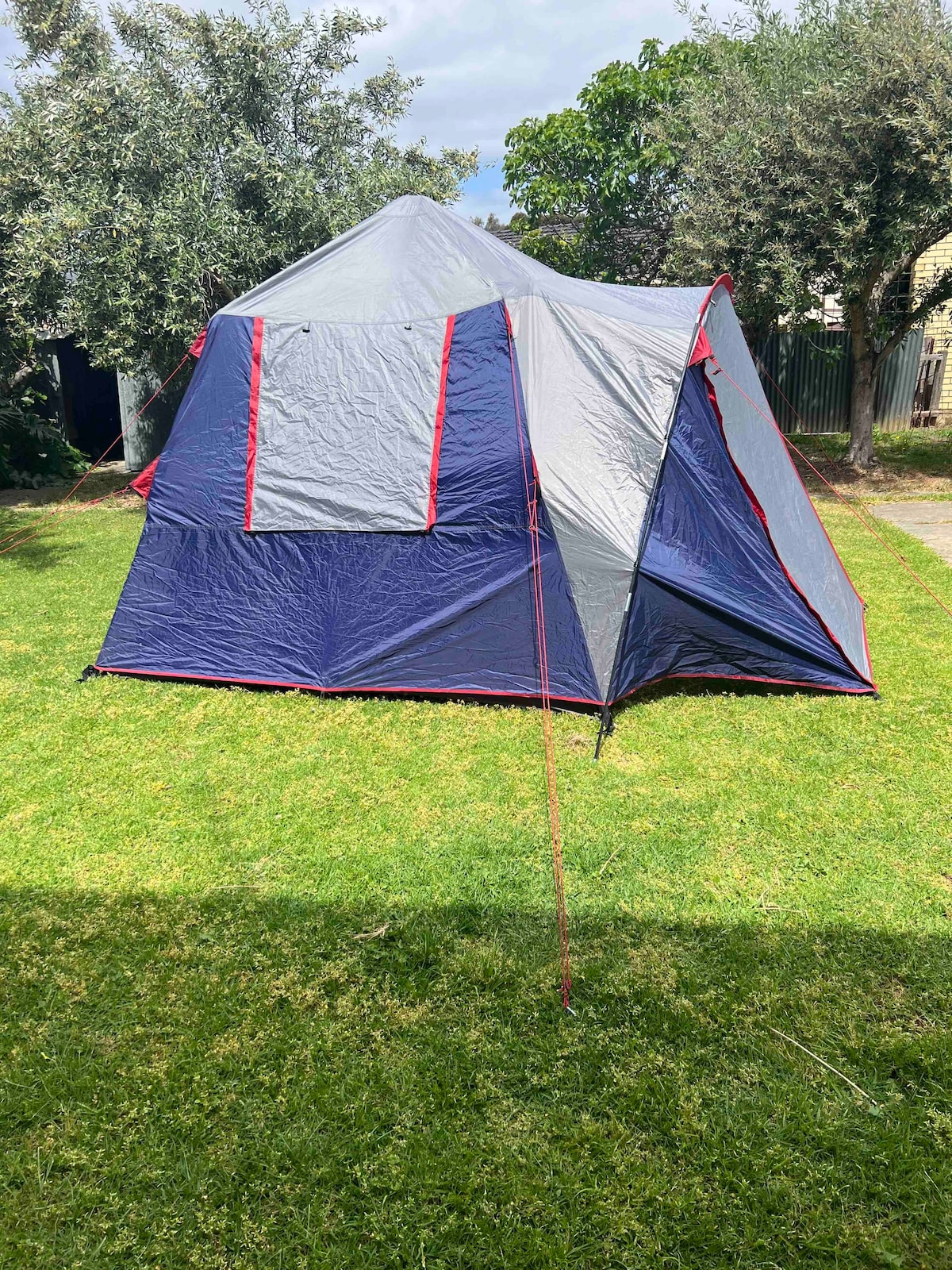 large tent near the beach