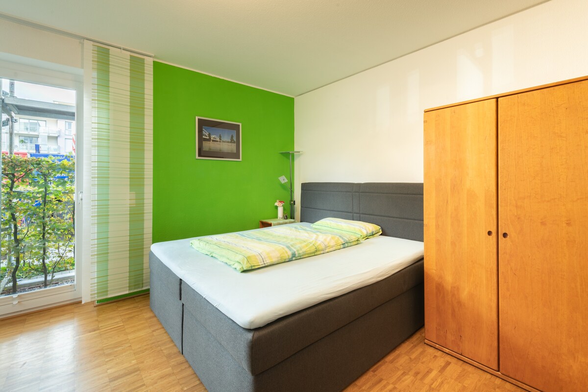 莱茵河畔舒适的公寓