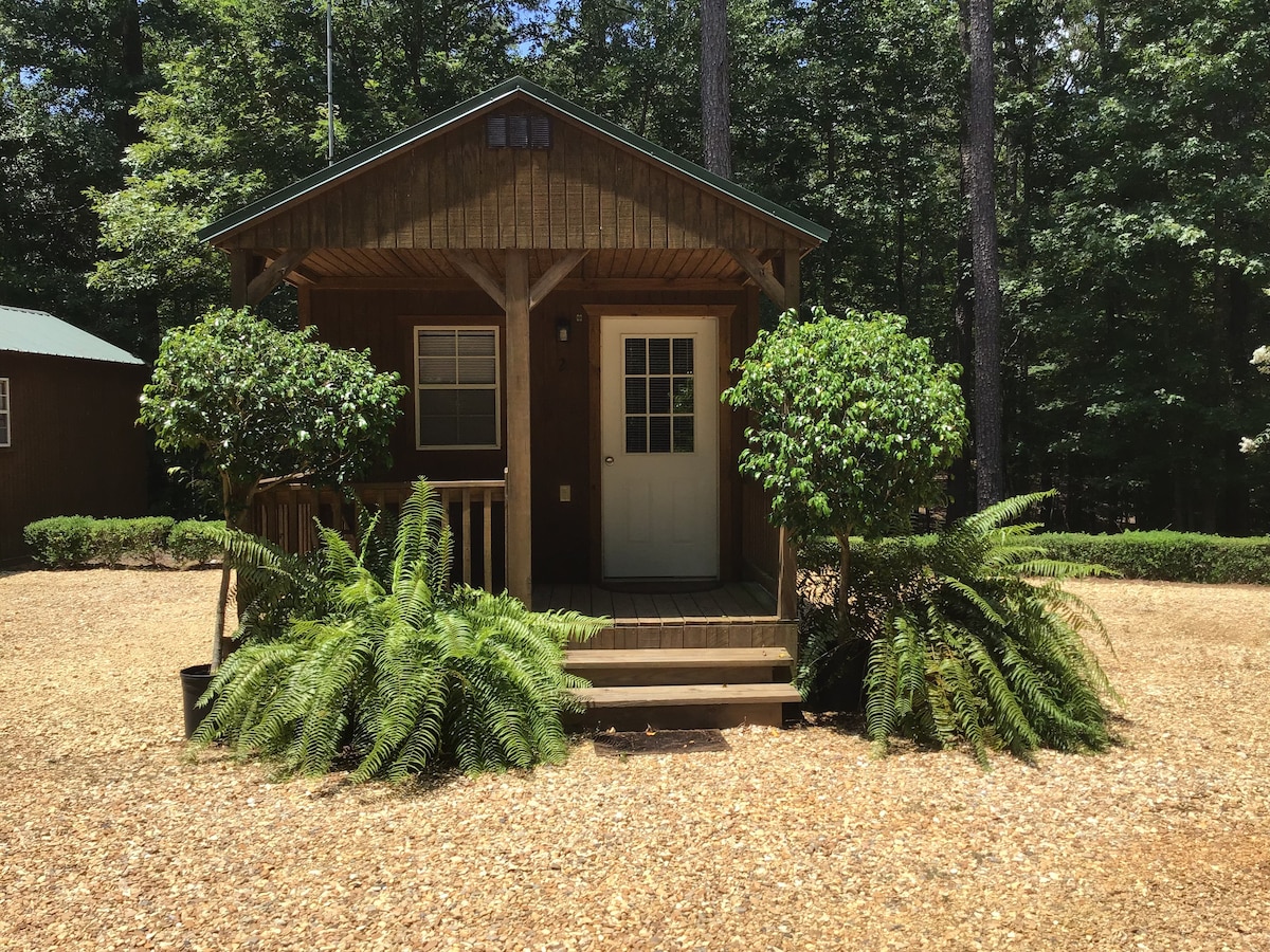 Cabin # 1 at Creekwood Gardens