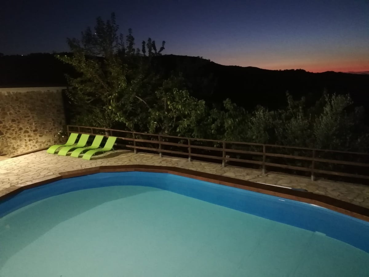 Paestum private  villa with hot tube & pool