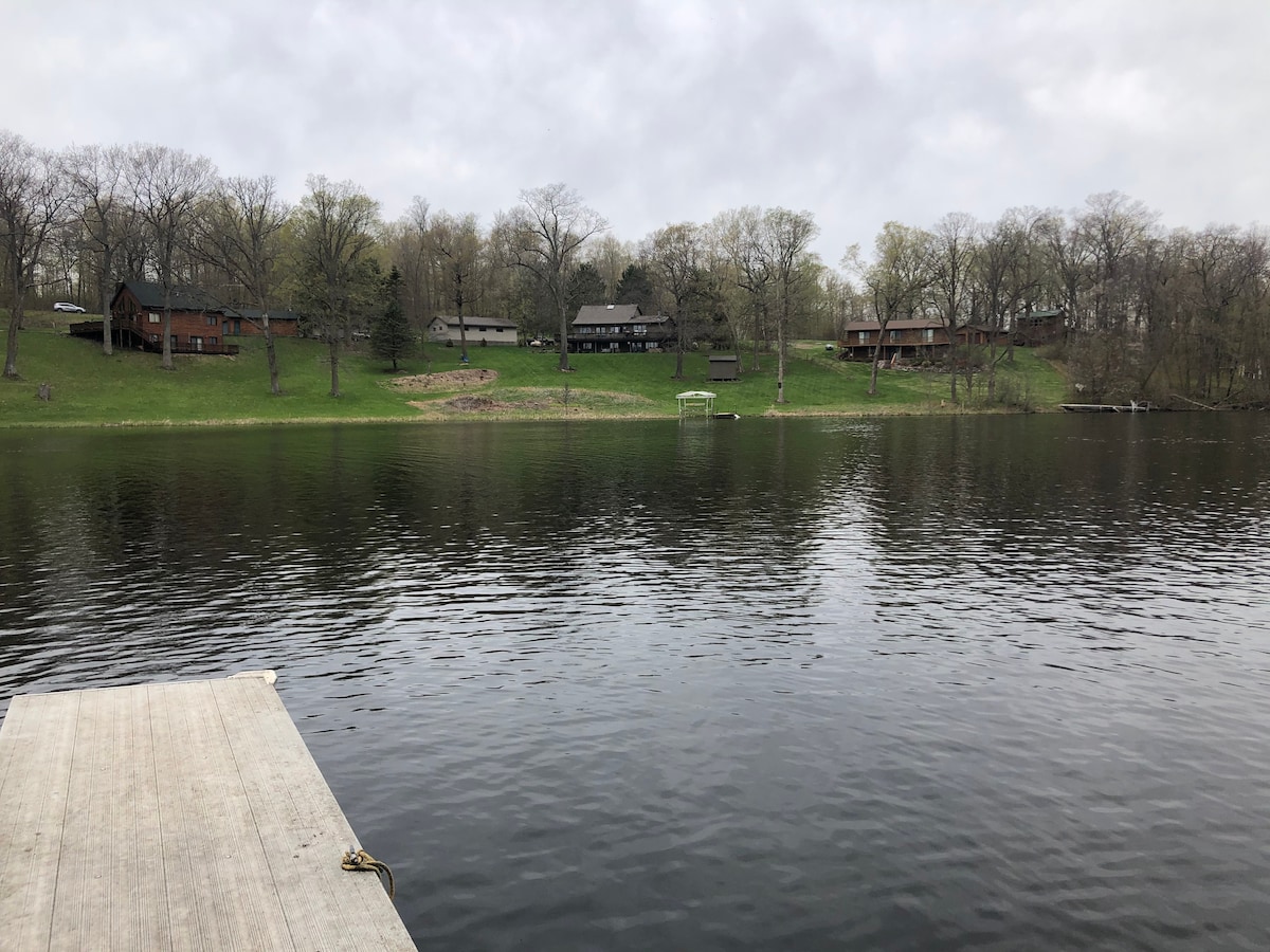 Winter Retreat on Sand Lake