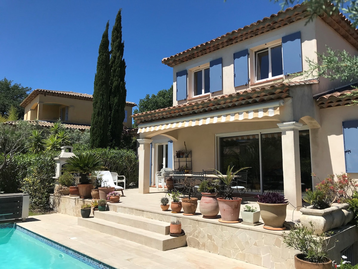 Villa piscine Cogolin Provence Golfe Saint-Tropez