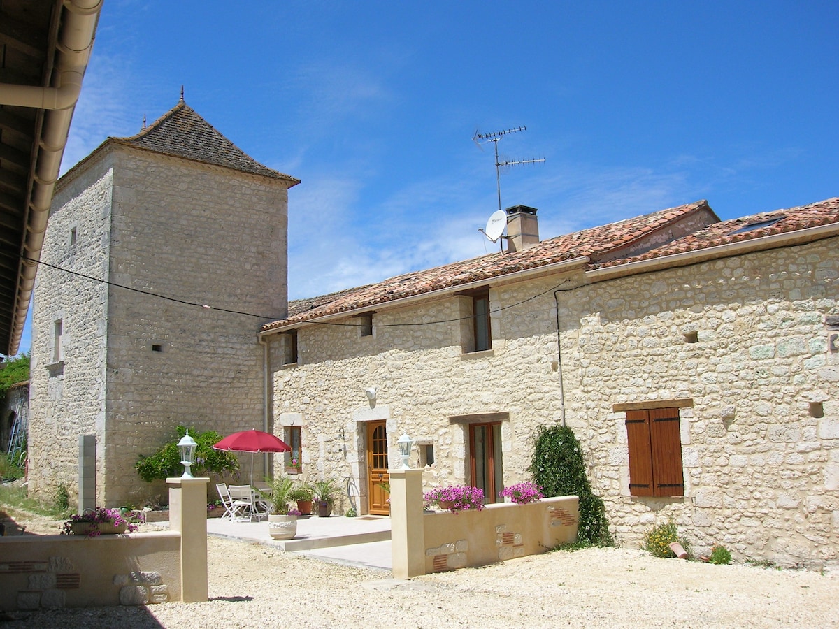 Gîte 20 personnes avec piscine chauffée et spa