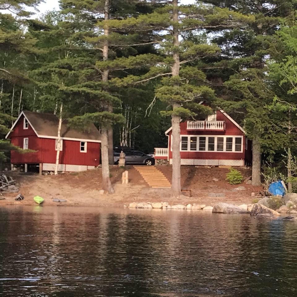 Stowaway Cottage Lakefront Ambajejus Lake 04462