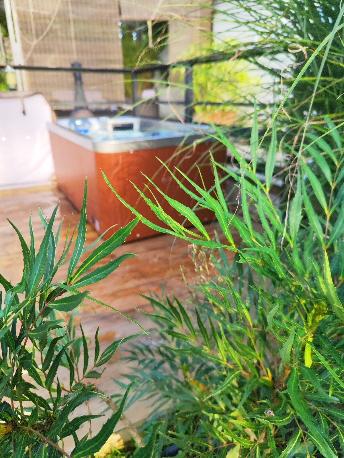 Cabane romantique avec jacuzzi dans le Perche