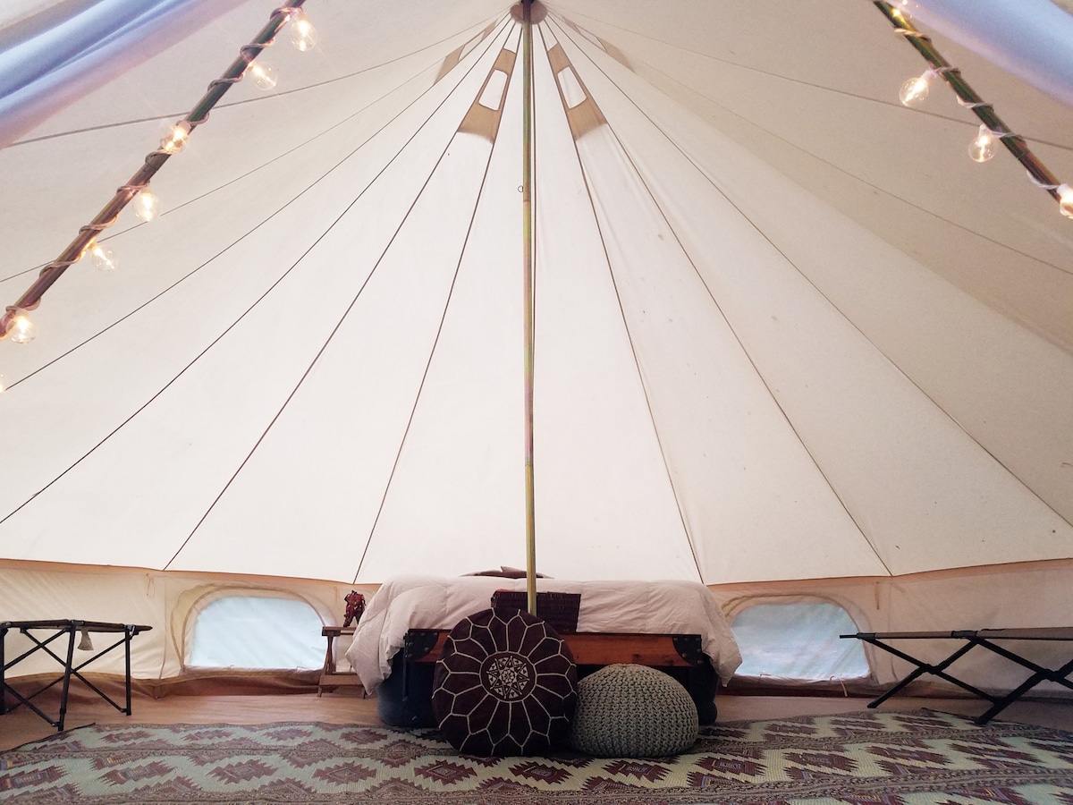 Riverfront Camps w/ 20ft. Bell Tent (Sun)