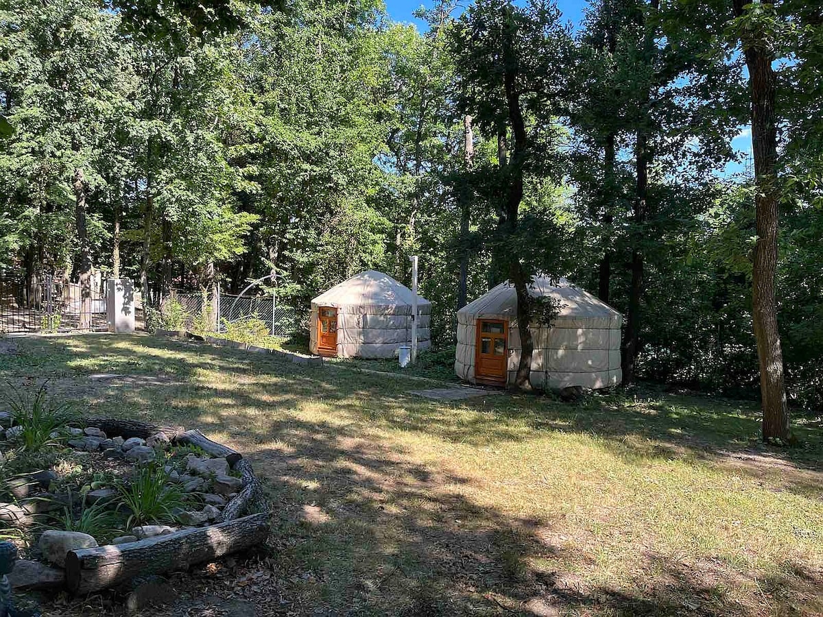 Yellow river yurt