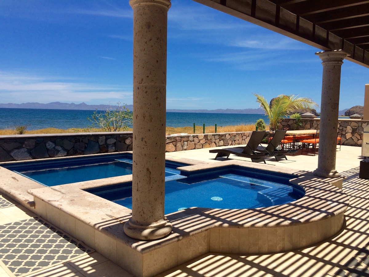 Casa Cortez ：私人泳池、高尔夫球车、海滨