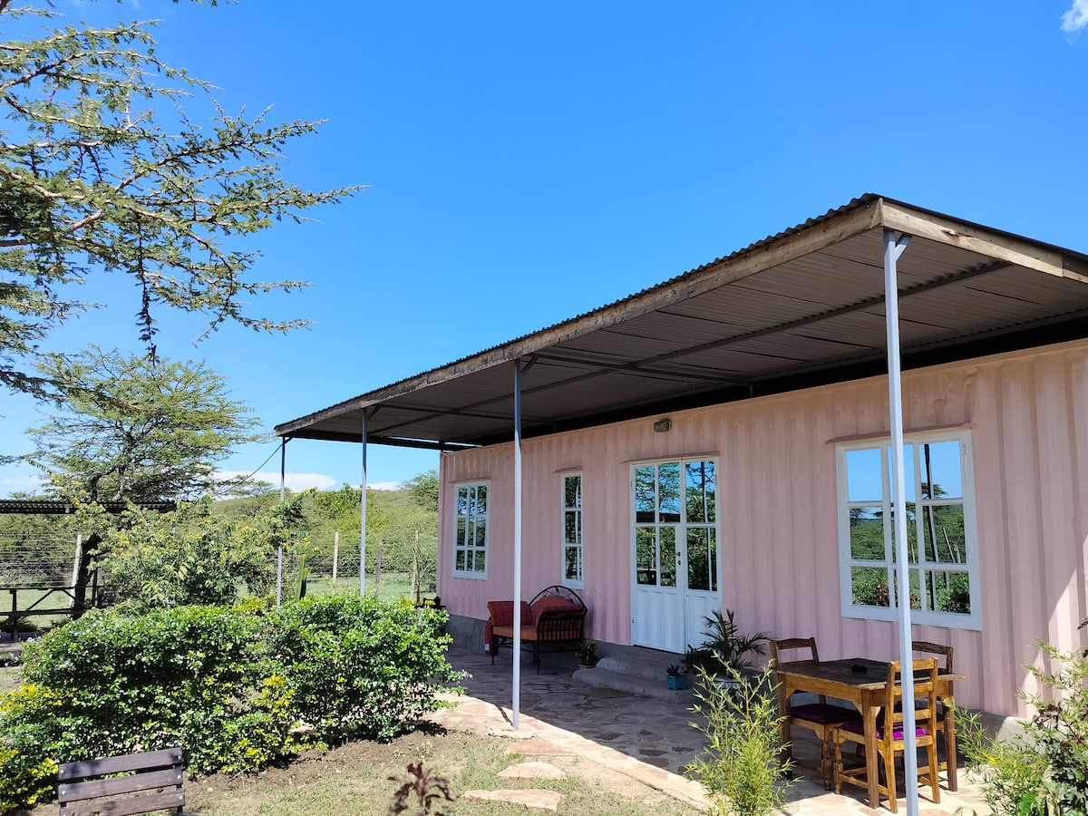 The Pink Container Farmstay - Maasai Mara 🐘🦁🦓🦛