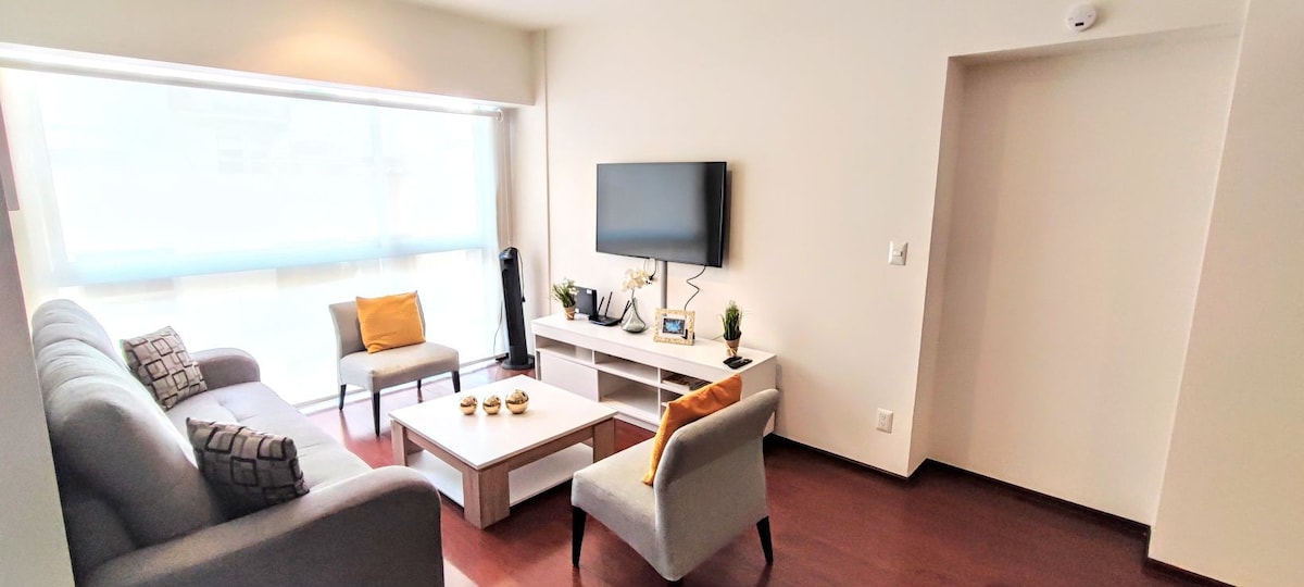 Lovely High-rise Polanco all amenities!