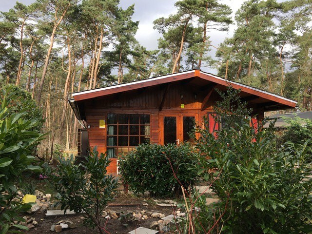 马斯特里赫特附近森林中的独特度假木屋