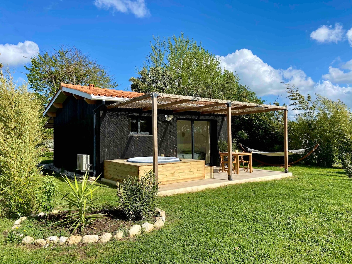 Tiny house avec spa en Dordogne
