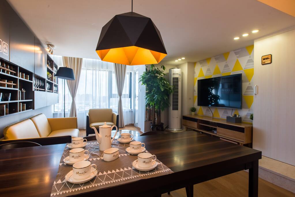 休闲商务 Loft(可月租、地铁直达火车站,苏州园林,诚品金鸡湖)图片2