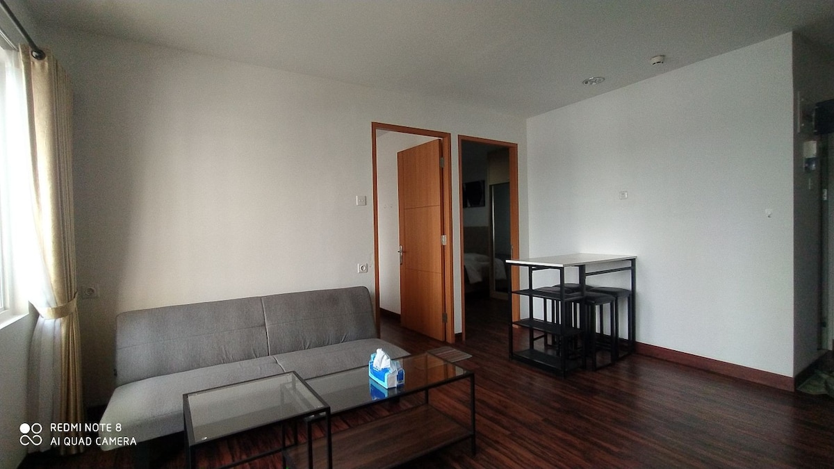 Modern Apartemen STA 2卧室Lantai 6