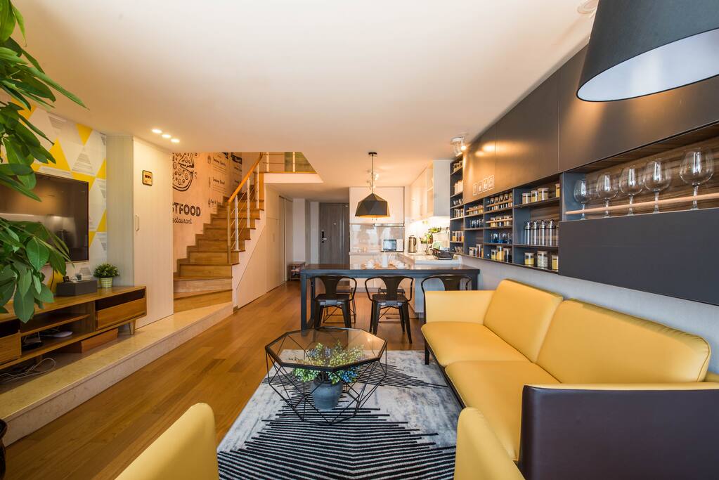 休闲商务 Loft(可月租、地铁直达火车站,苏州园林,诚品金鸡湖)图片6