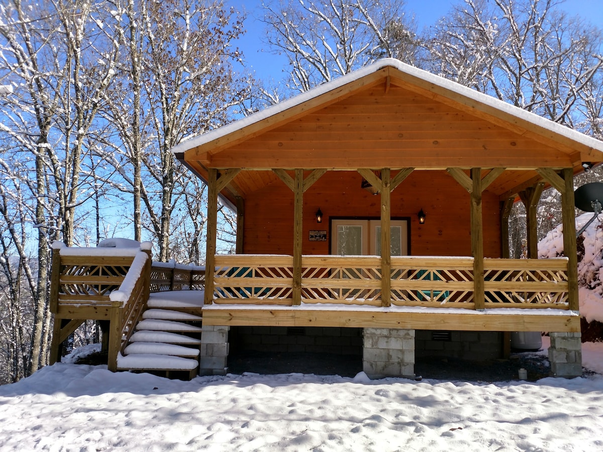 蓝色天堂小屋