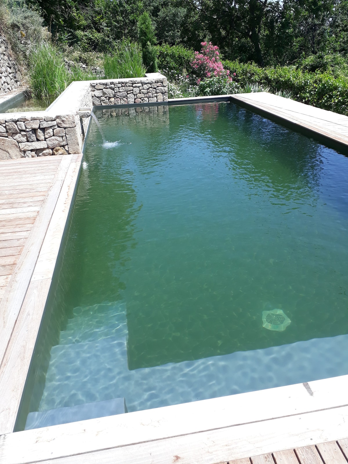 Grand mas 17e piscine naturelle vue magnifique 15p