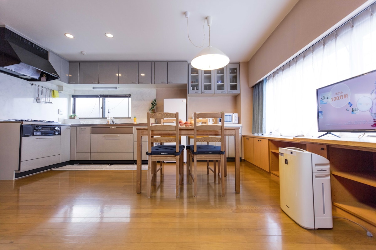 美丽的客房公寓，超级宽敞， 52平方米！全日本最大商店街、戸越駅3分！無料WiFi