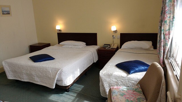 Central Oxford家庭房， 2张床，独立卫生间