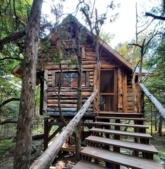 Cedar Hollow - Rustic Adirondack TreeHouse Getaway