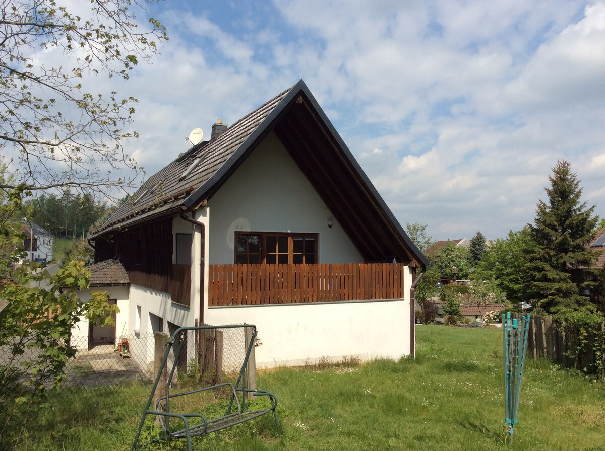 Idyllische Ferienwohnung nähe Talsperre Pirk