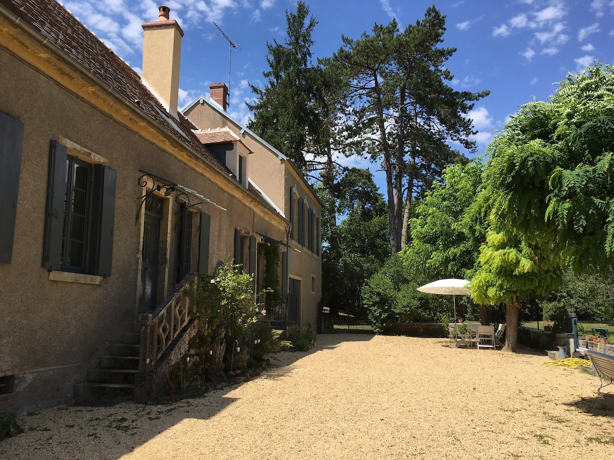 Maison d'hôtes La Perrière La chambre bleue